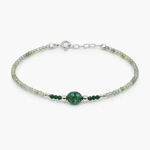 Green Aventurine Bead Bracelet