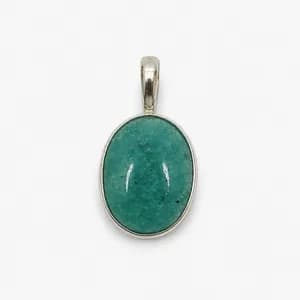 Sterling Silver Amazonite Pendant