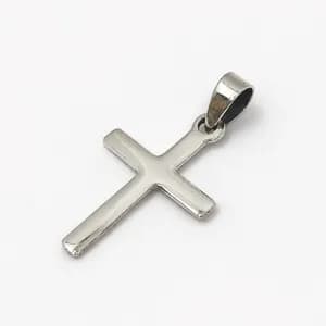 Sterling Silver Plain Cross Pendant