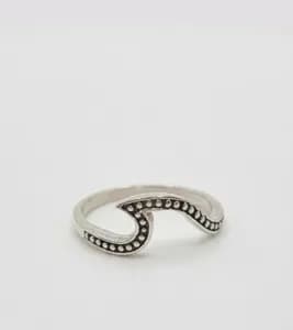 Silver Wave Ring
