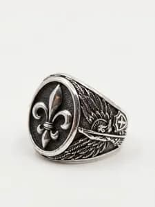 Silver Fleur-de-lis Ring