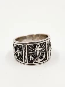 Silver Nautical Ring
