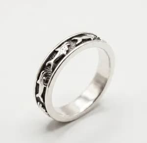 Sterling Silver Dolphin Ring