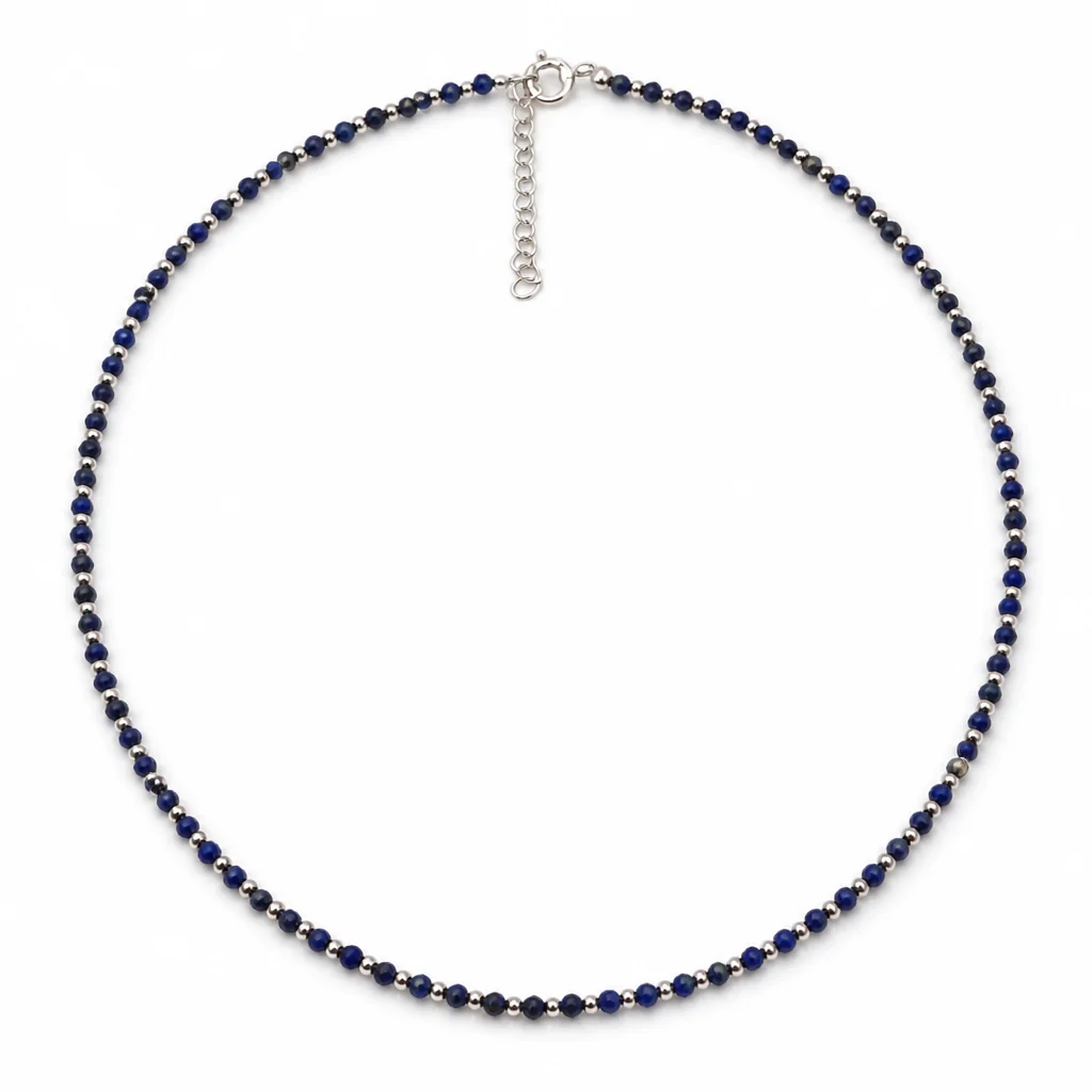Lapis Lazuli Bead Necklace