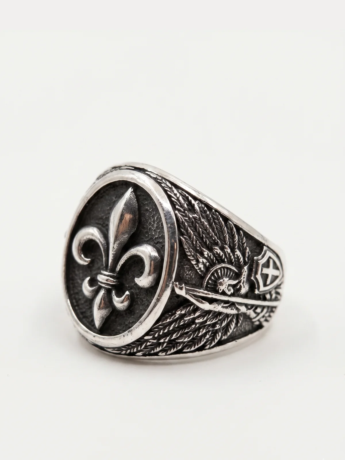 Silver Fleur-de-lis Ring