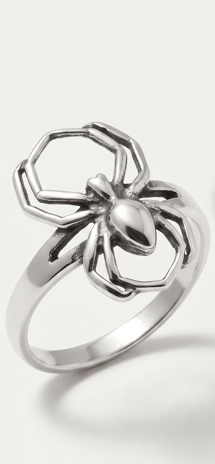 Sterling Silver Spider Ring