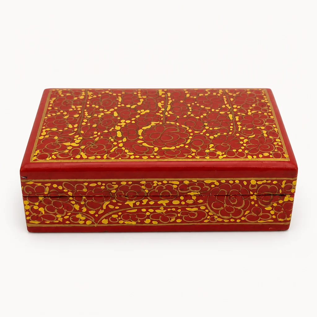 Red Decorative Jewelry Box